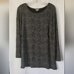J. Jill‎ Wearever Women's Long Sleeve Tunic top size petite medium
